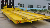 Heavy Duty Cable Drum Mobile Q235 100T Material Transfer Cart